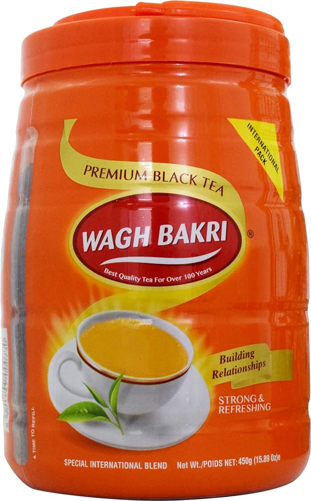 WAGH BAKRI - Premium Black Tea Jar - 450g